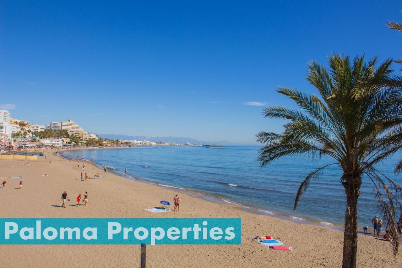 Benalgolf Lovely In With Sea Views, Excellent Wifi Connection, Private Backyard With Bbq Apartament